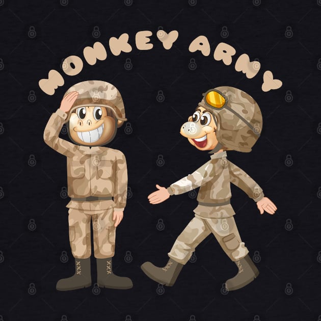 Monkey army by Bananagreen